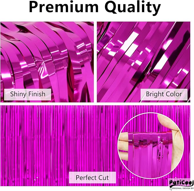 Hot Pink Streamers - Image 3