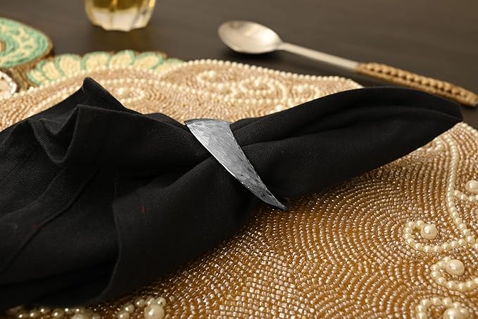 Mobius Metal Napkin Rings - Image 2