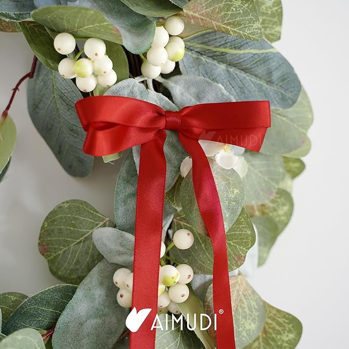 AIMUDI Red Bow 5 × 10" Satin Bow - Image 8