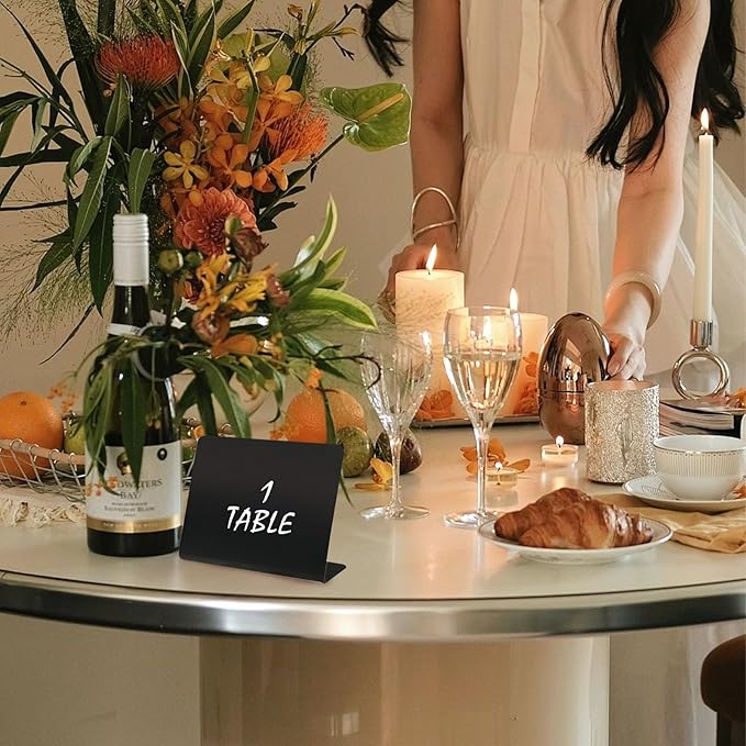 50 Pcs Mini Chalkboard Signs - Image 5