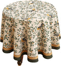 patdrea Designer Linen Vintage Small Table Cloth by Welcometopatdrea