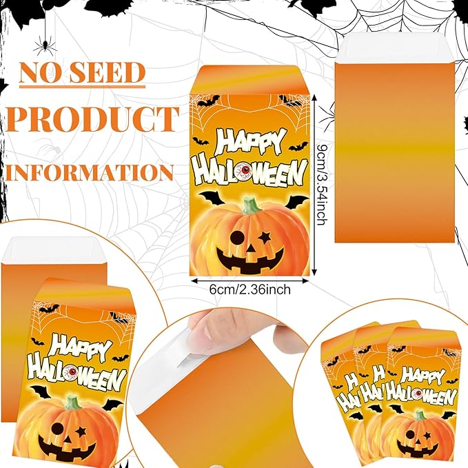 Ctosree 24 Sets Halloween Pumpkin Party Favors - Image 4
