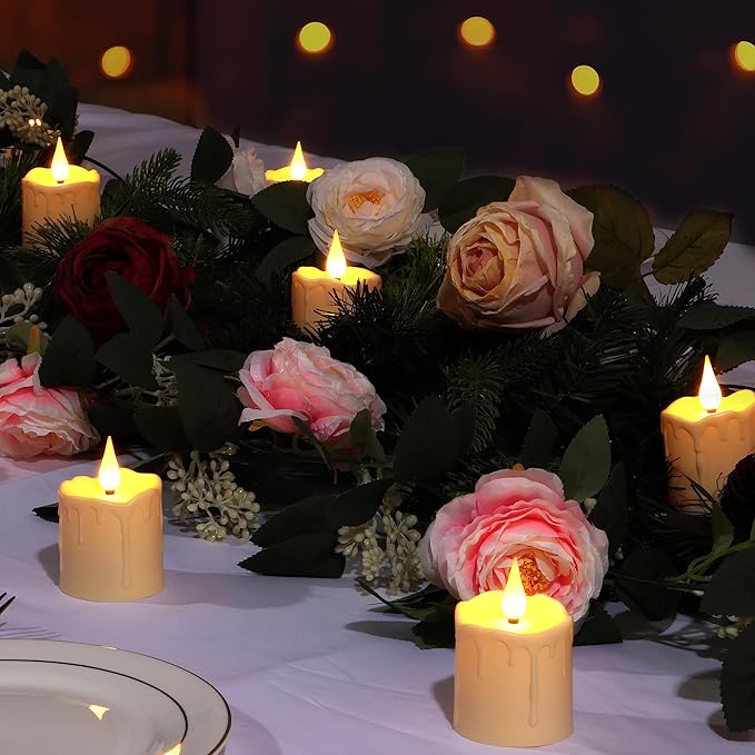 FREEPOWER Rechargeable Flameless LED Votive Candles - Image 2