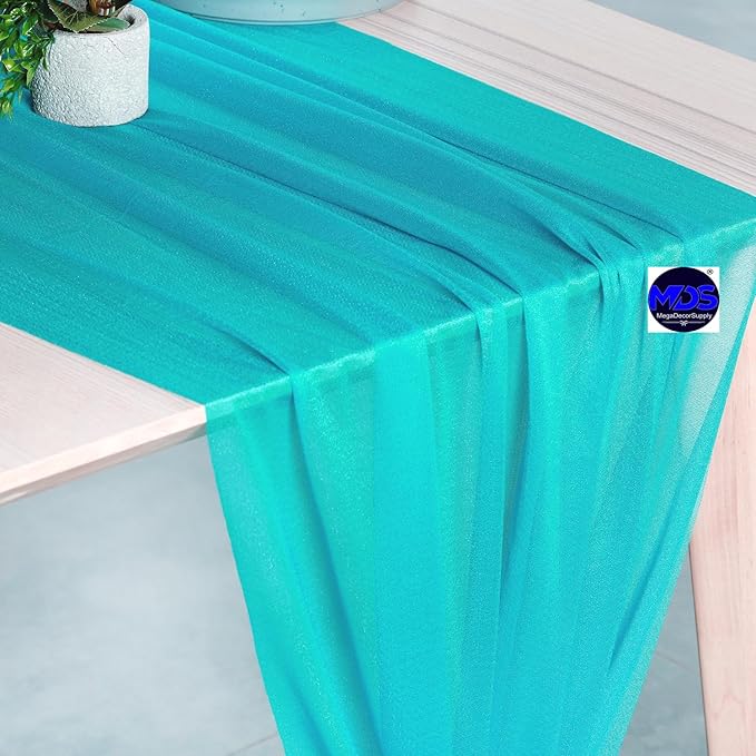 MDS Halloween Chiffon Table Runner - Image 2