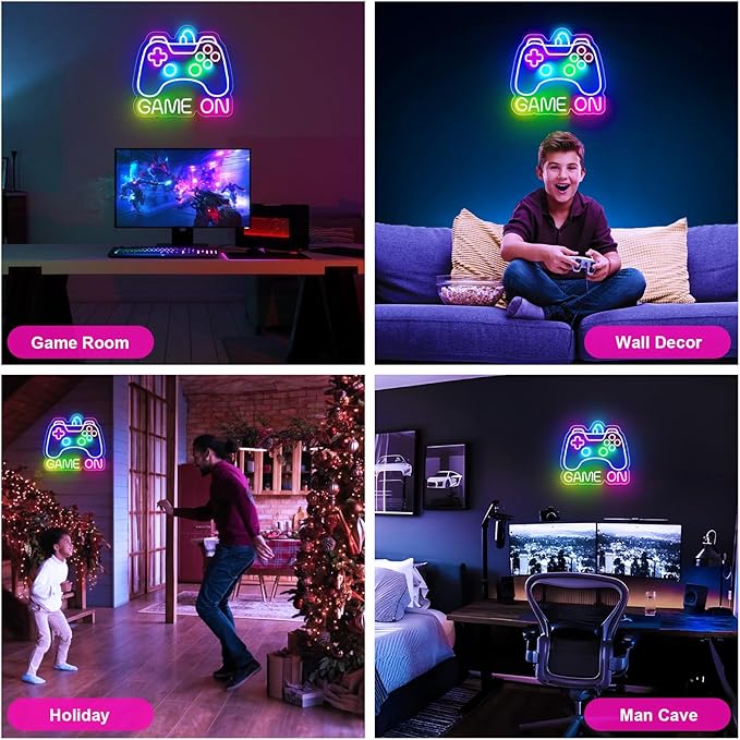 Gamer Neon Sign, Dimmable Neon Controller Sign - Image 7