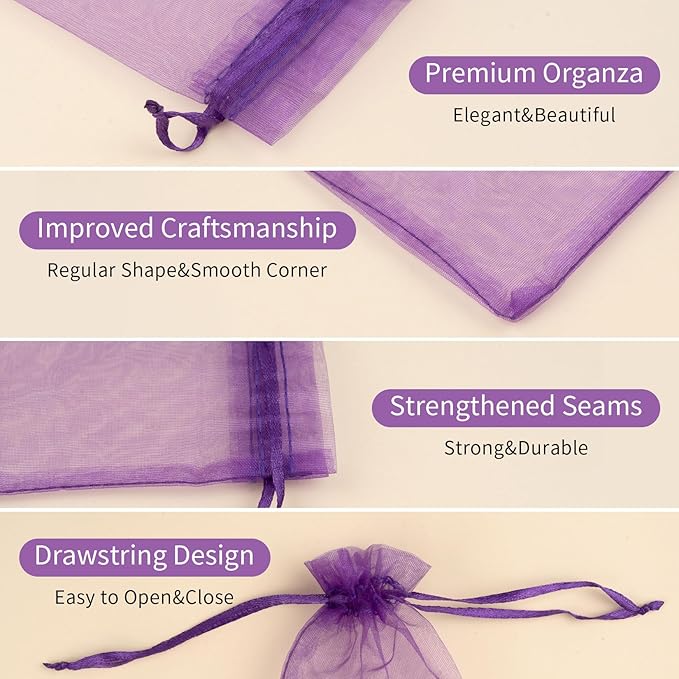 Organza Bags 6x9 Inch - Image 6