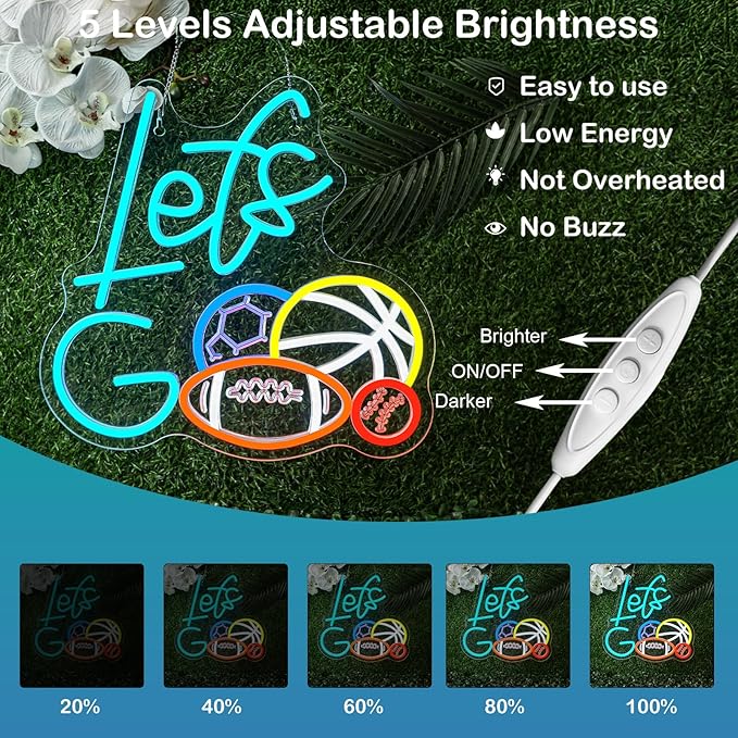 let go neon sign - Image 3