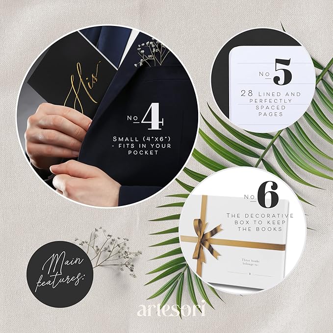 ARTESORI Premium Wedding Vow Book - Image 5