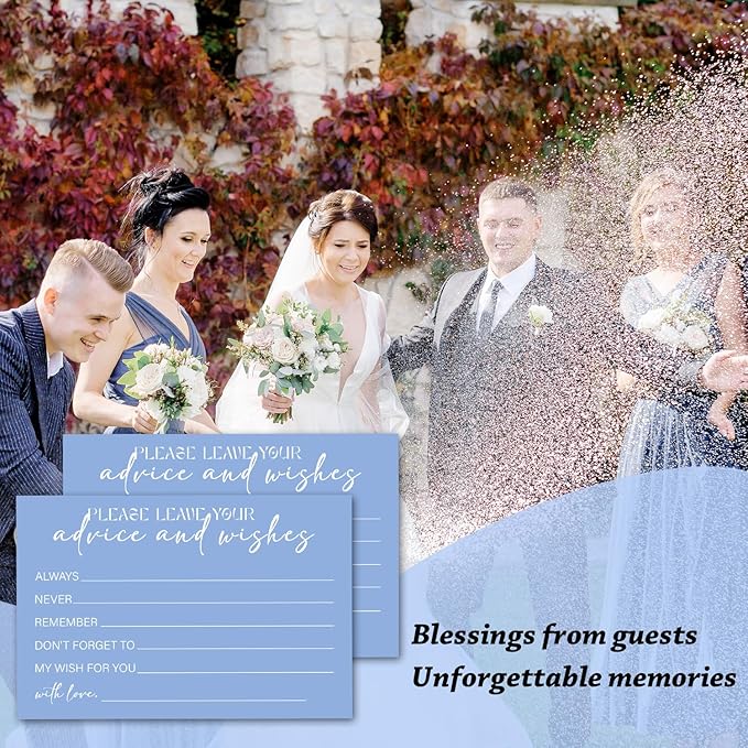 Advice and Wishes For the Mr and Mrs, Well Wishes for Wedding, Baby Shower - Image 5