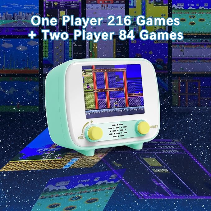 Handheld Game Console, Retro Mini Arcade Machine, 2.8 Inches, Supports - Image 5