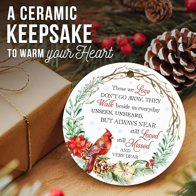ZAGKOO Cardinal Christmas Ornament - Image 3