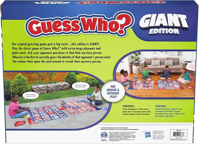 Spin Master Games, Guess Who? Giant Edition, Family Game - Image 7