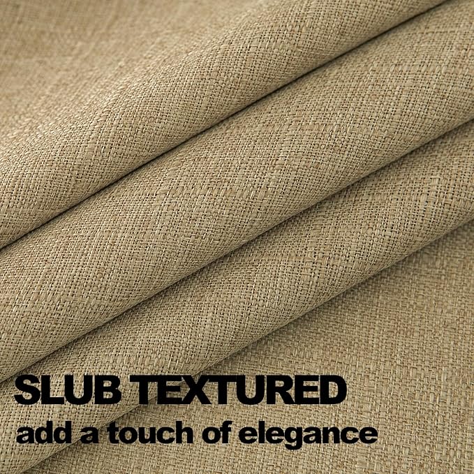 NLMUVW Linen Tablecloth Rectangle Textured Farmhouse Table Cloth Water - Image 4