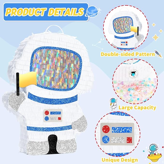 WERNNSAI Astronaut Piñata - Image 5