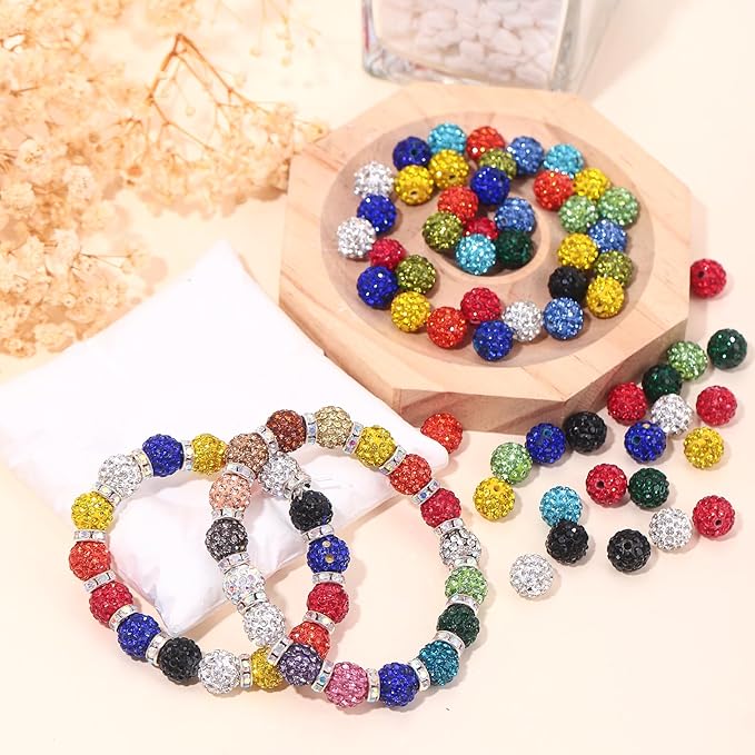 240pcs 24 Colors Rhinestone Beads - Image 8