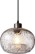 CASAMOTION Pendant Lighting Handblown Glass Drop Ceiling Lights, Modern Rustic by CASAMOTION