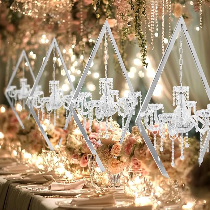 European Wedding Romantic Candlestick 45 "Table top Candlestick Metal - Image 5