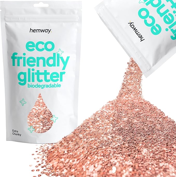 Hemway Eco Friendly Biodegradable Glitter 100g / 3.5oz Bio Cosmetic Safe by Hemway