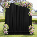 MEETSKY 10ft x 7ft Black Backdrop Curtain by MEETSKY