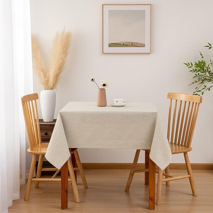Hiasan Faux Linen Square Tablecloth - Image 2