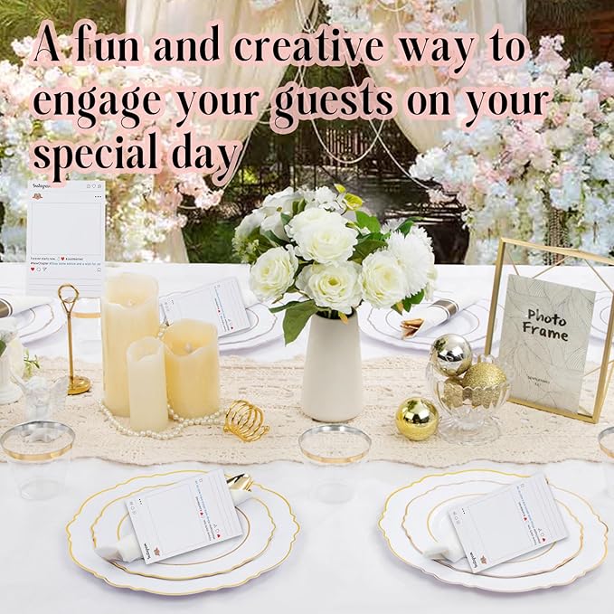 Bridal Shower Games Bridal Shower Advice Cards Wedding Games 50 Guests Advice - Image 6
