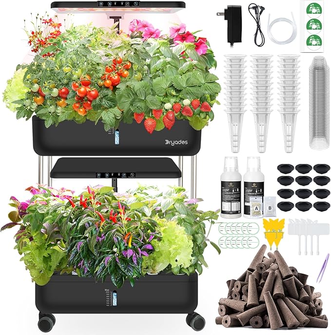 Hydroponics Growing System Indoor Garden by Dryades