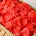 2500 PCS Red Hydrangea Petals 100% Natural Real Flower Petals by VAIPI