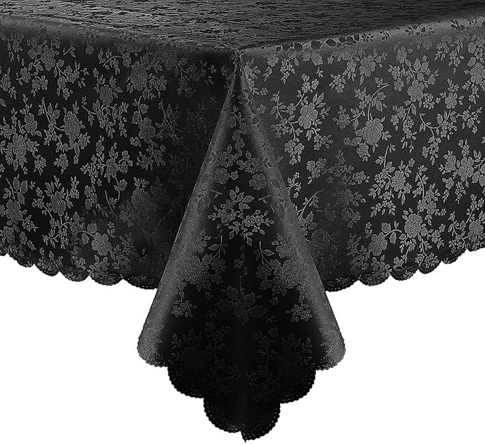 Smiry Rectangle Table Cloth, Waterproof Heavy Duty Vinyl Tablecloths, Wipeable by Smiry