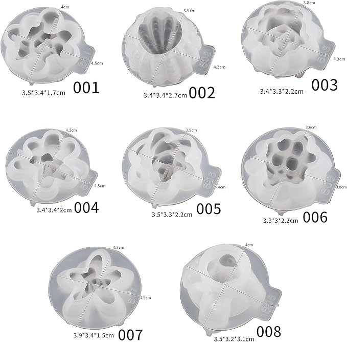 8-in-1 Resin Casting Molds - Image 4