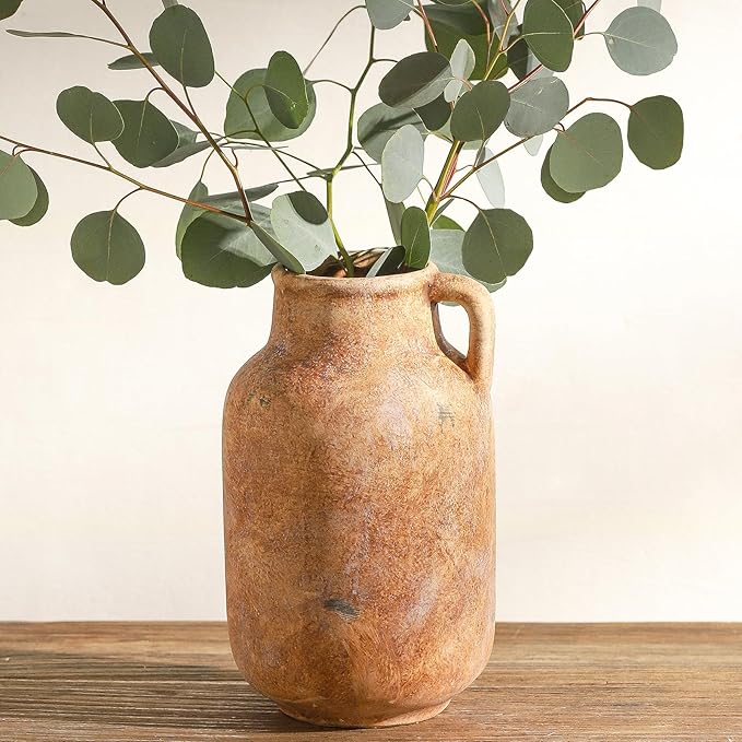 Ceramic Flower Vase Home Decor by VanseliaHome