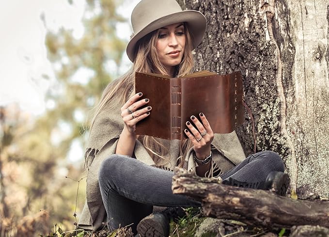 Small Leather Bound Journal - Image 4