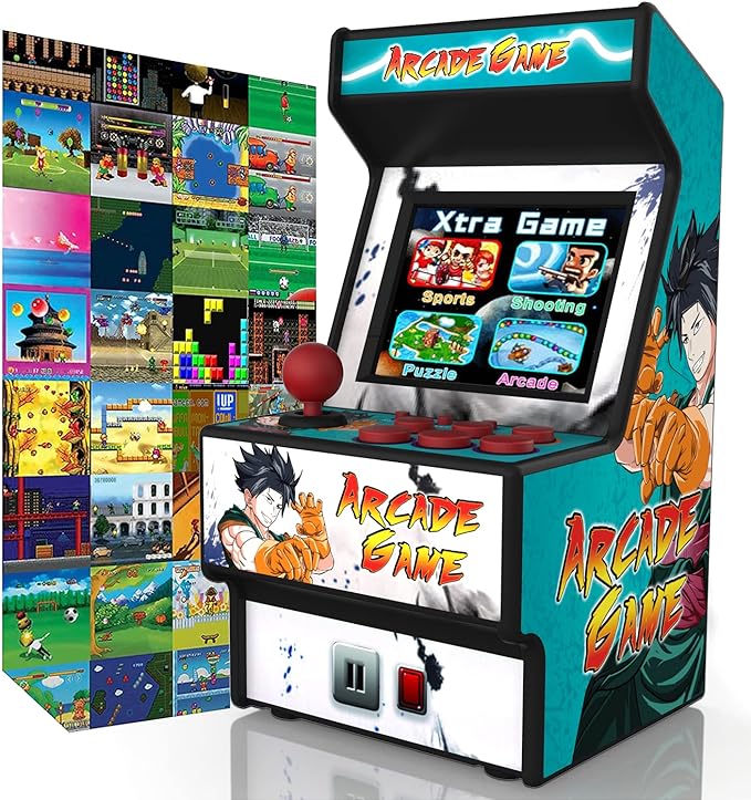 Mini Arcade Machine, Retro Gaming Console, Handheld Game Console - Image 4