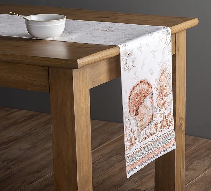 Maison d' Hermine Table Runner 100% Cotton Double Layer Table Runners 108 - Image 8