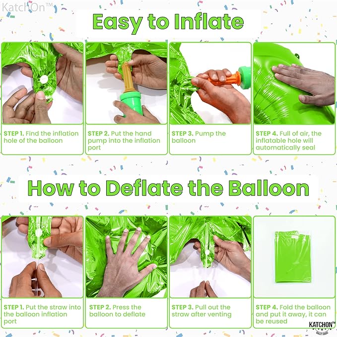 KatchOn Light Green Number 16 Balloon - Image 5