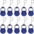 Bottle Opener & LED Keychains Set of 10, Bulk Pack by DISCOUNTPROMOS