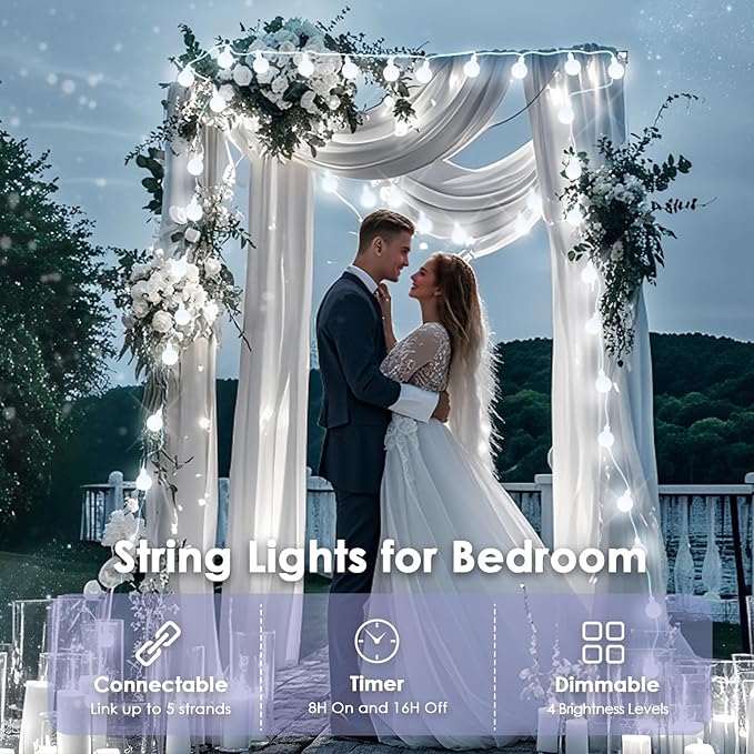 100LED Connectable String Lights Indoor Outdoor - Image 5