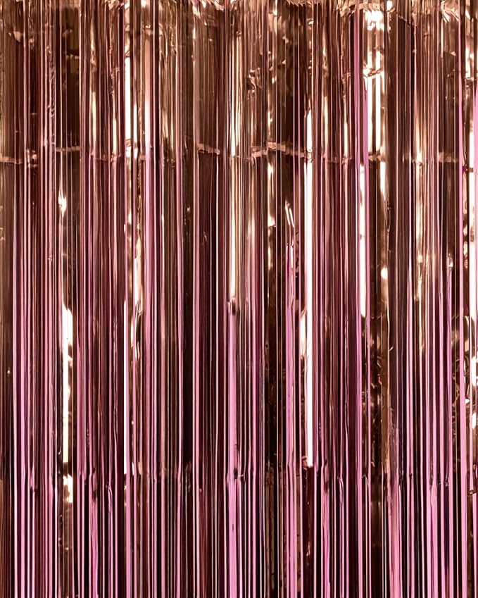 xo, Fetti Brown Party Curtain - Image 7