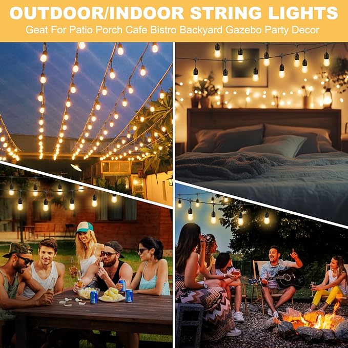 50FT Outdoor String Lights - Image 7