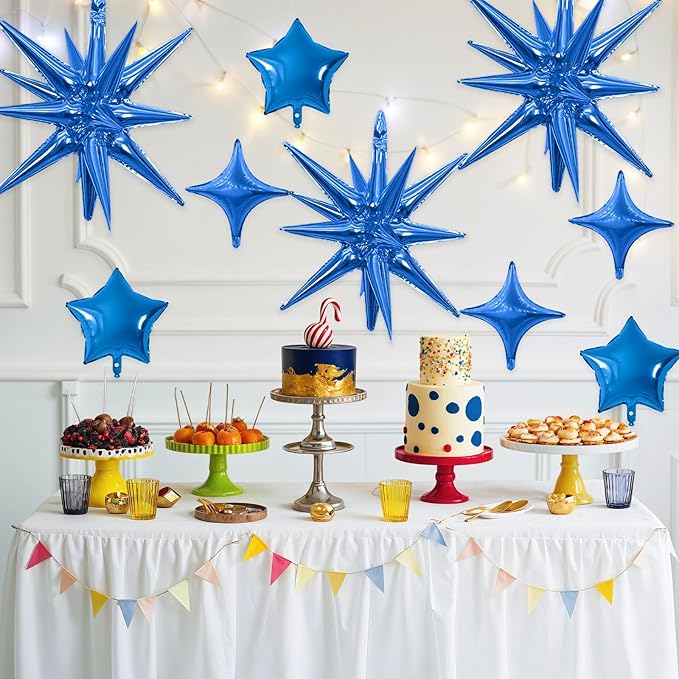 Blue Star Balloon - Image 4
