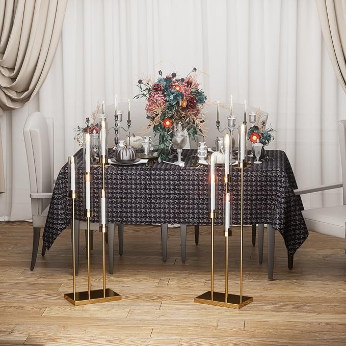 42.5'' Floor Candelabra 5 Arm Candelabra Centerpieces - Image 7