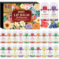 DMSKY Mini Lip Balm 60 Pack, Natural Lip Balm Bulk by DMSKY