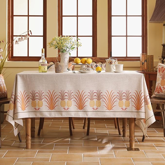 patdrea Designer Linen Tablecloth - Image 4