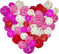 Valentine's Day Rattan Balls 36pcs Decoration by QHZHANG
