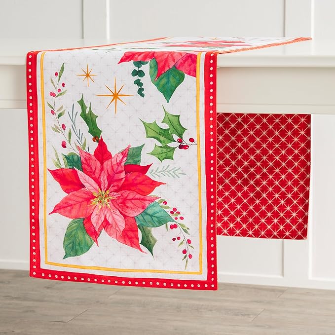 Maison d' Hermine Table Runner 100% Cotton Double Layer Table Runners 108 - Image 8