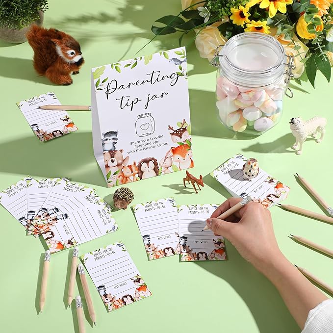 Roowest Baby Shower to Baby Advice Cards - Image 5
