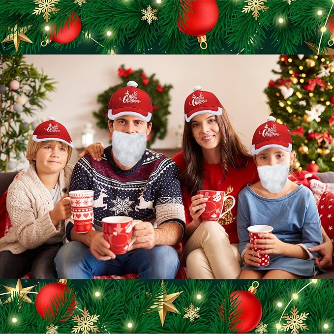 Christmas Santa Baseball Hat Santa Claus Costume hat - Image 6
