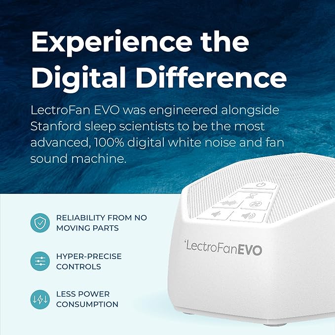 Adaptive Sound Technologies LectroFan EVO White Noise Machine - Image 2