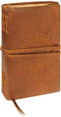 LUXEORIA Tree Of Life Leather Journal by Luxeoria