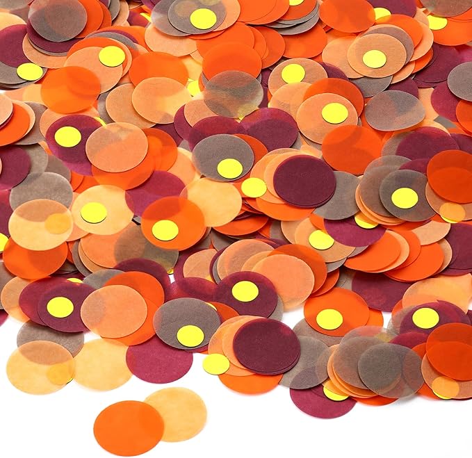 Skylety 1 Inch Thanksgiving Confetti by Skylety