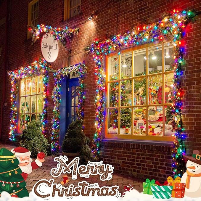 JMEXSUSS 168FT 600 LED Christmas Decor Lights - Image 9